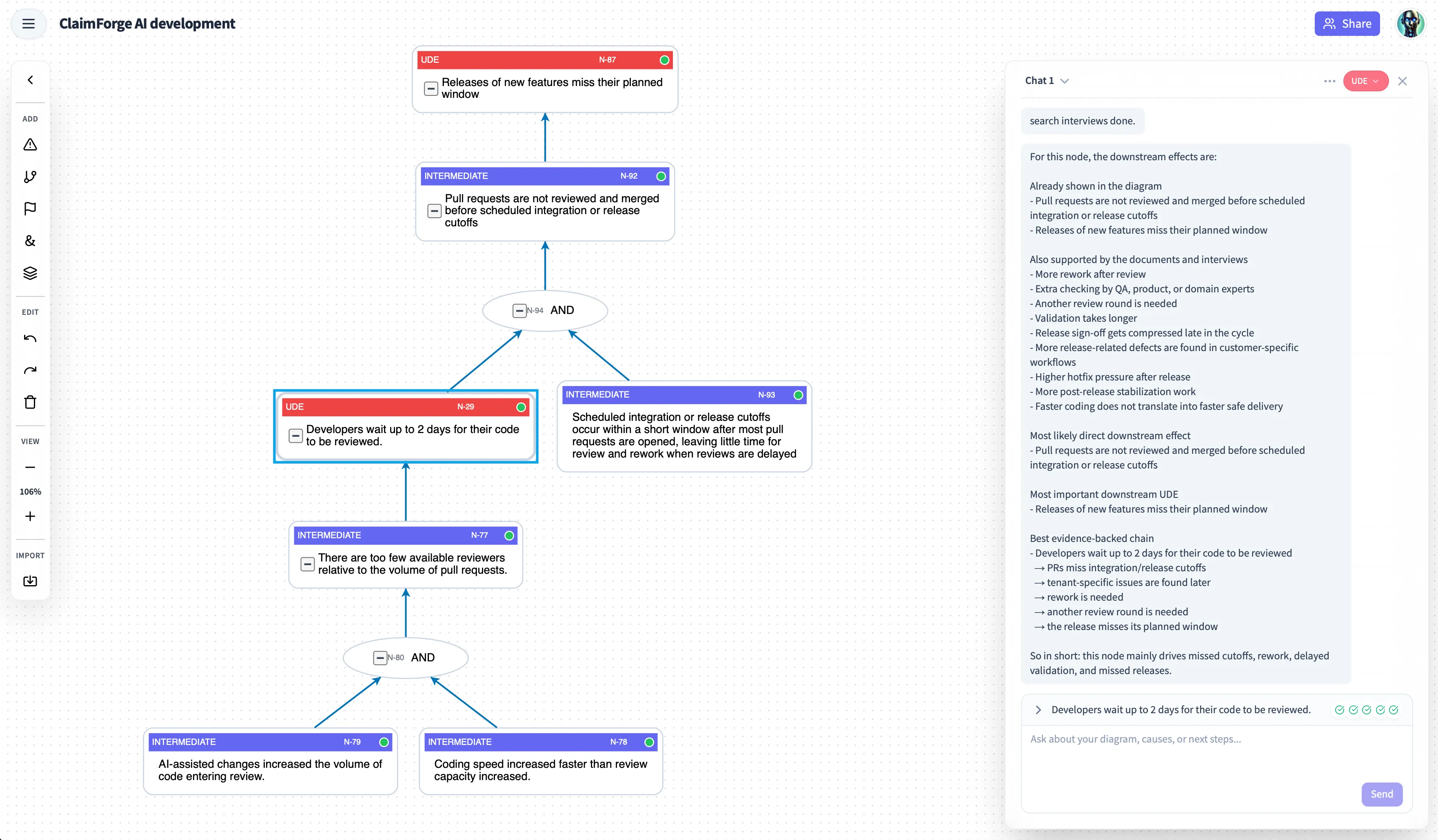 CoreNode.ai CRT editor overview